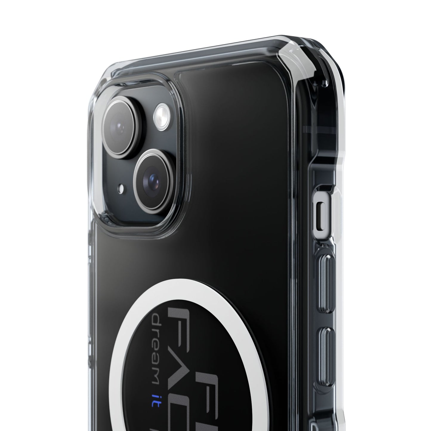 Magnetic Clear Impact Case - Dream It, Plan It, Build It