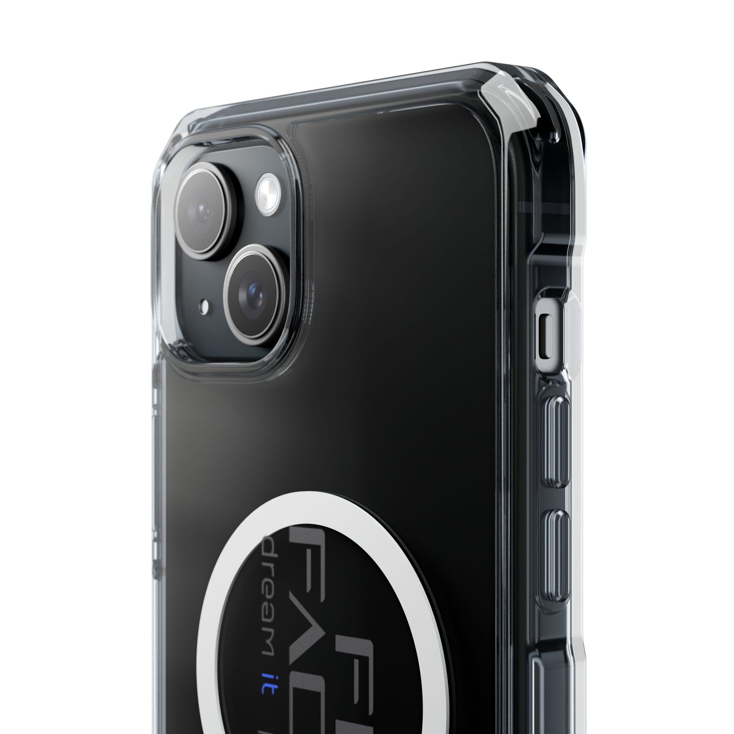 Magnetic Clear Impact Case - Dream It, Plan It, Build It