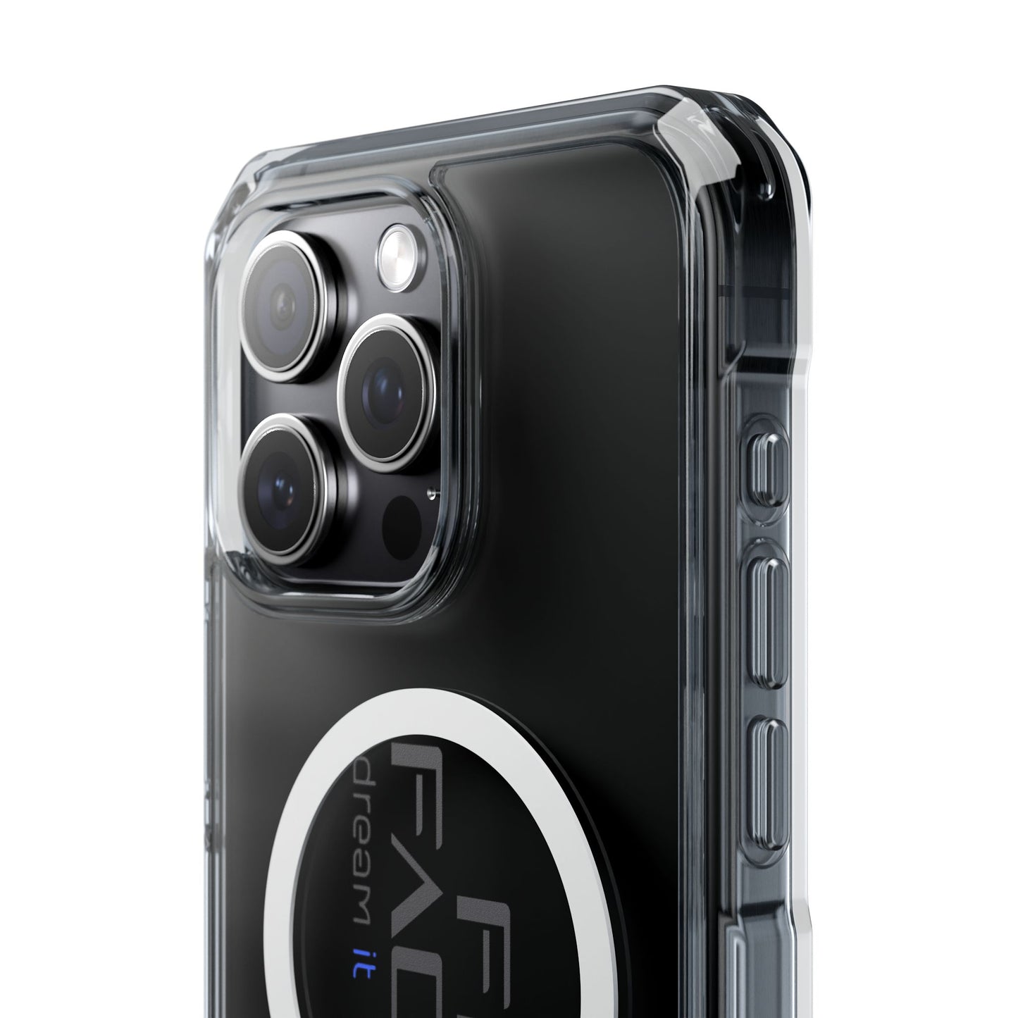 Magnetic Clear Impact Case - Dream It, Plan It, Build It