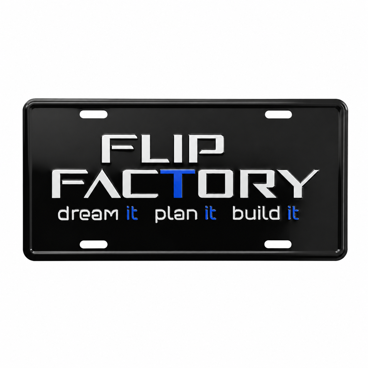 Custom Plate Flip Factory Plate