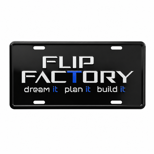 Custom Plate Flip Factory Plate