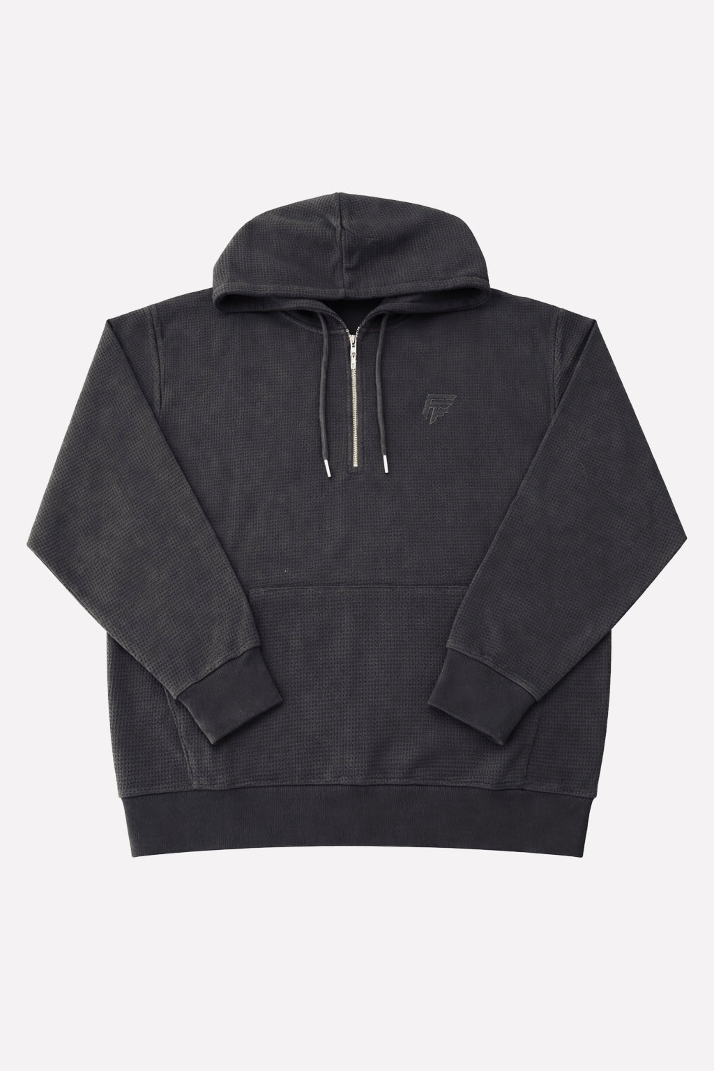Black Quarter-zip Hoodie
