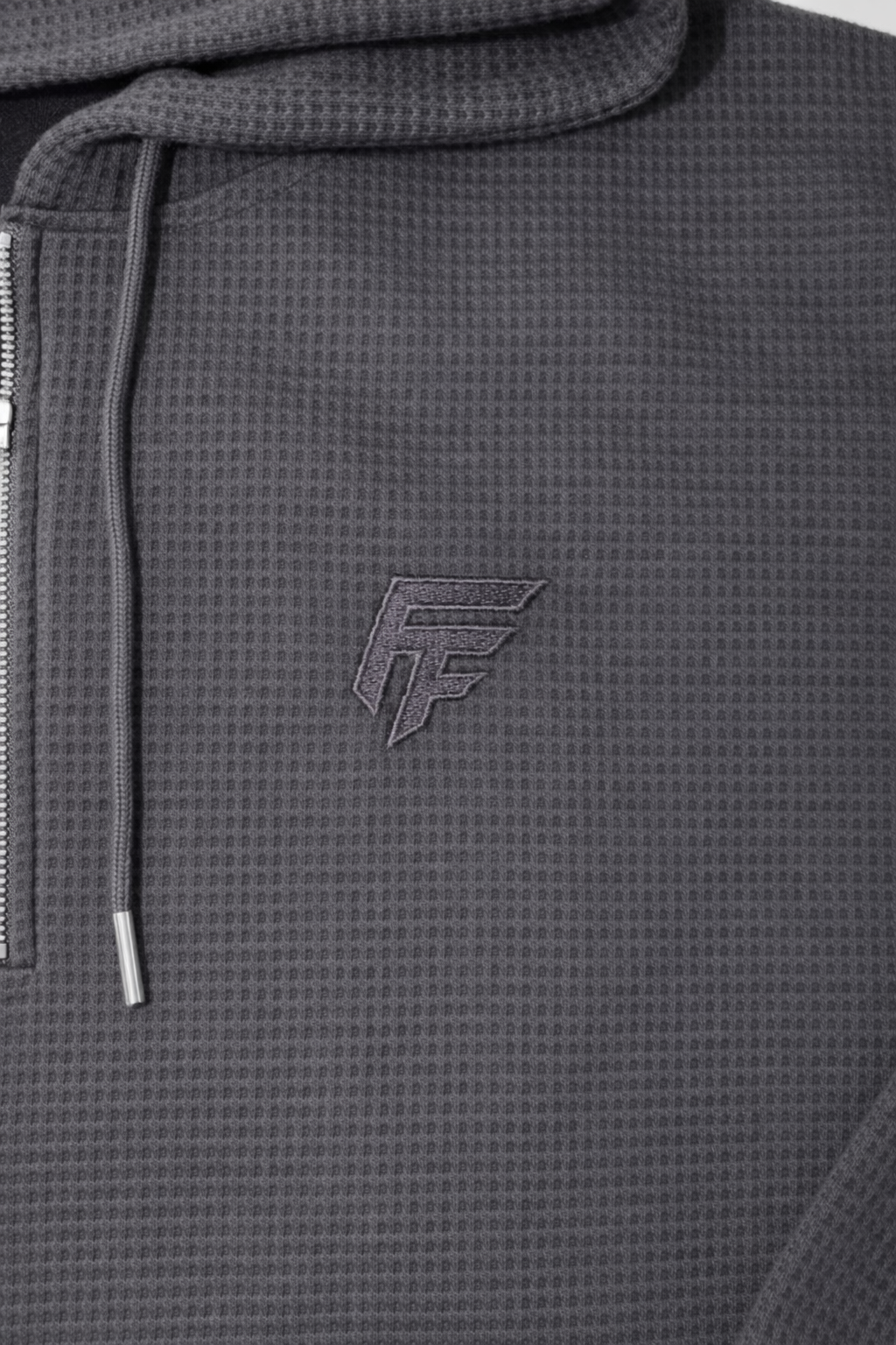 Black Quarter-zip Hoodie