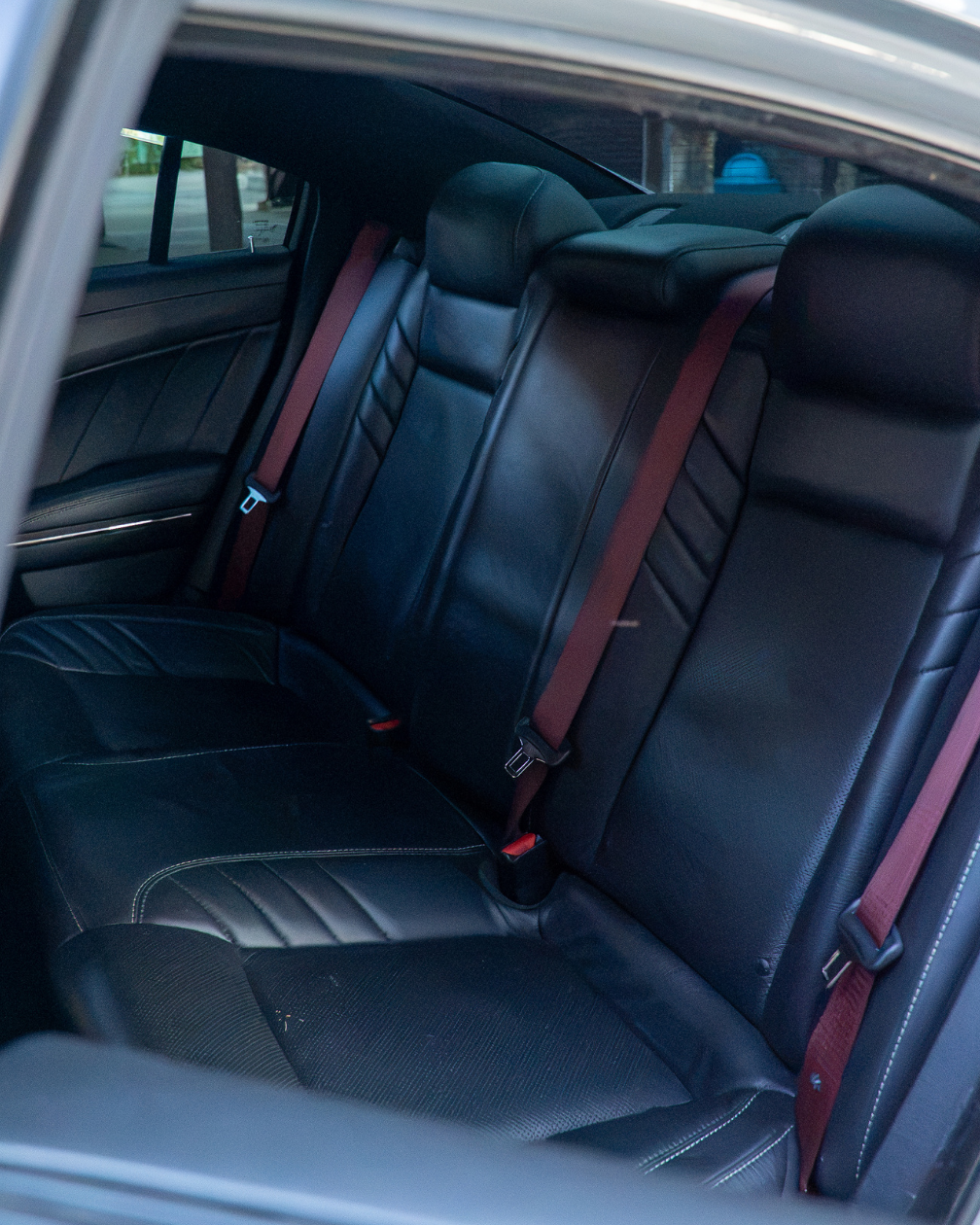 Flip it Factory 11 Charger SRT back seats