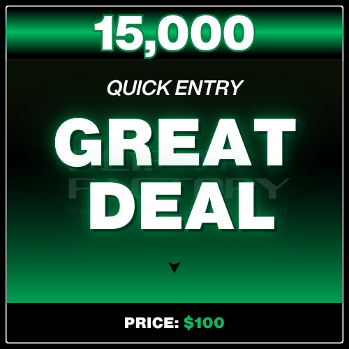 ($100) QUICK ENTRY