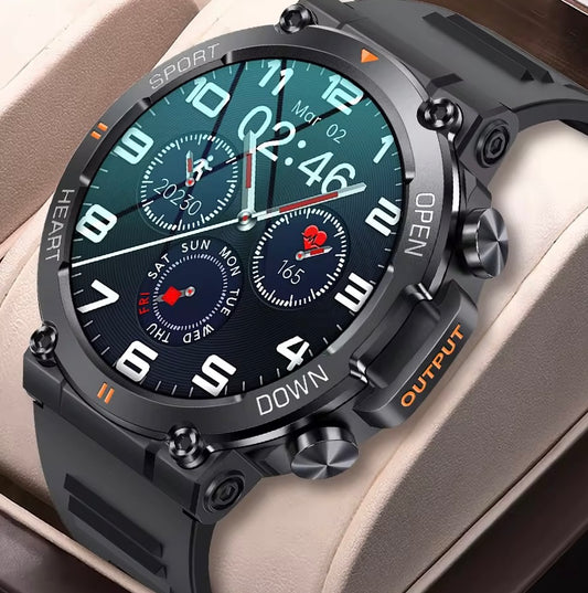 Sports Smartwatch – Waterproof, Heart Rate, Sleep Monitor