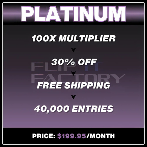 FLIP IT FACTORY PLATINUM MEMBERSHIP