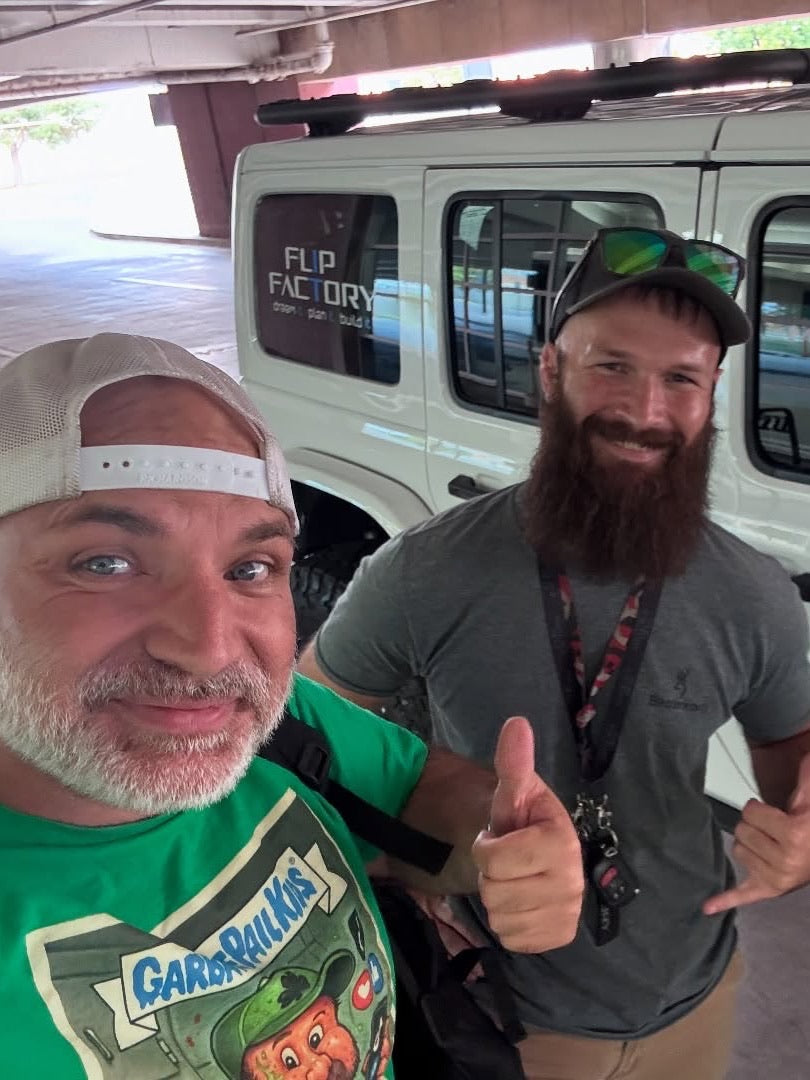 Jay Masterson with the FF#02 Jeep Rubicon
