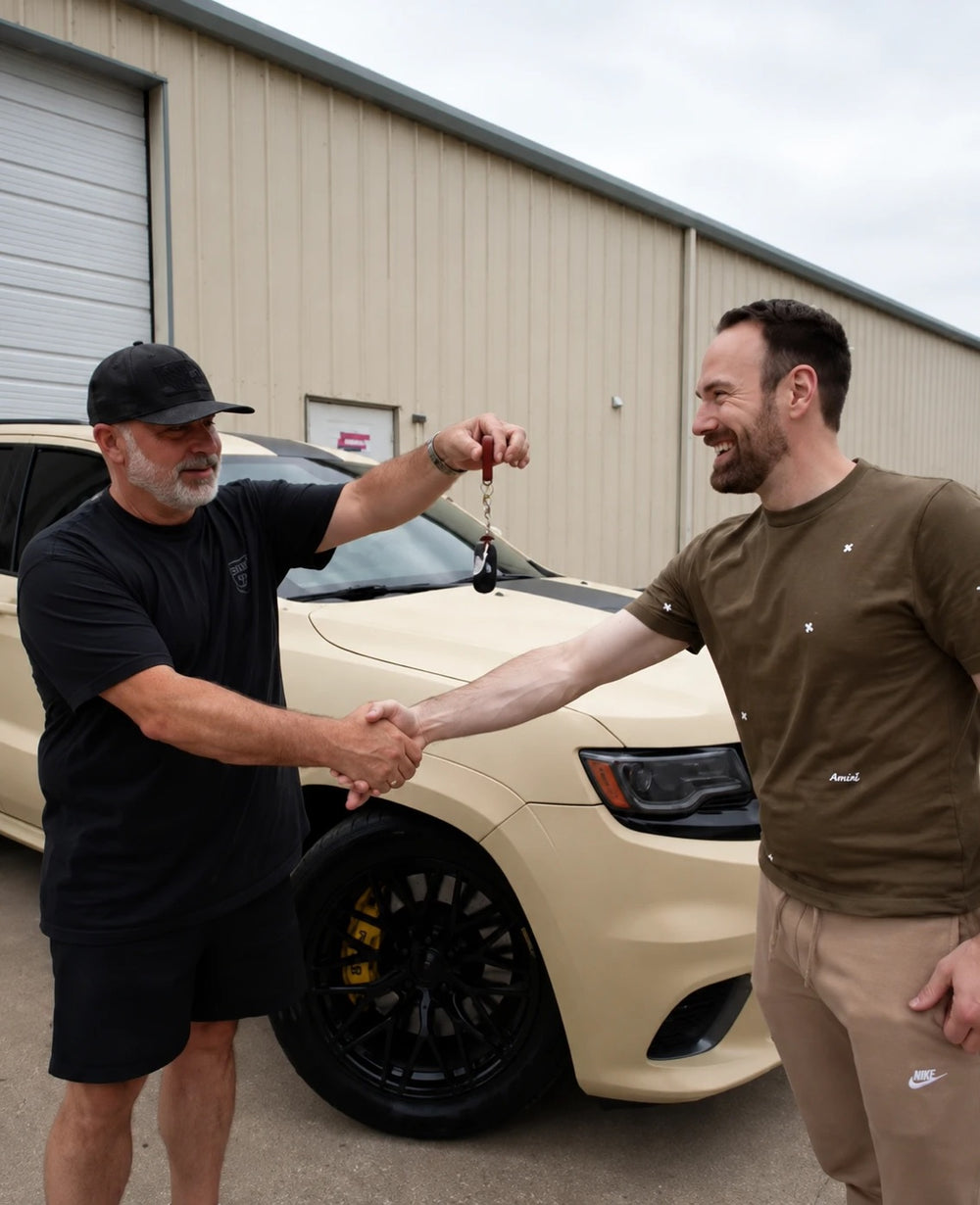 Brian Tetzlaf with the FF#08 Trackhawk